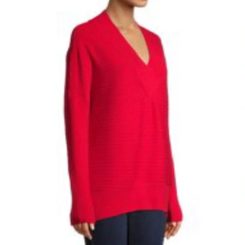 V-Neck Pullover Sweater - Picture 2 of 11